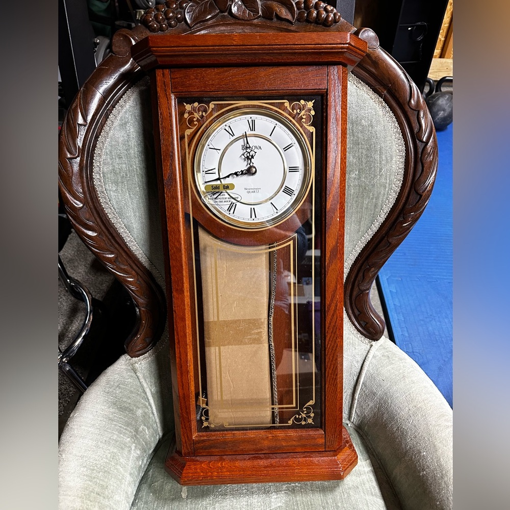 Bulova wall mantle clock